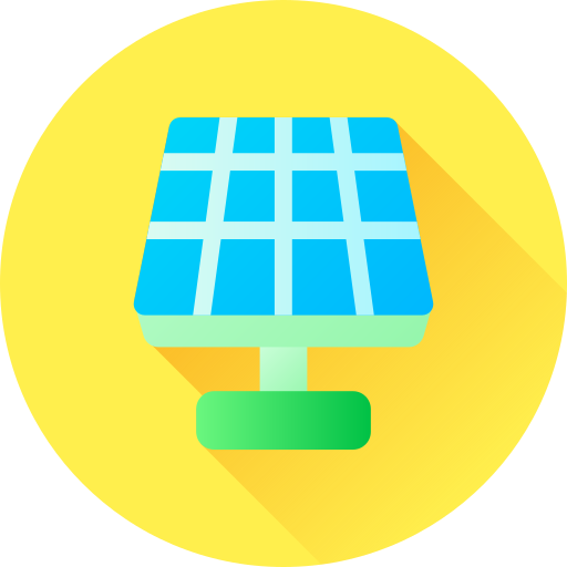 panel solar icono gratis