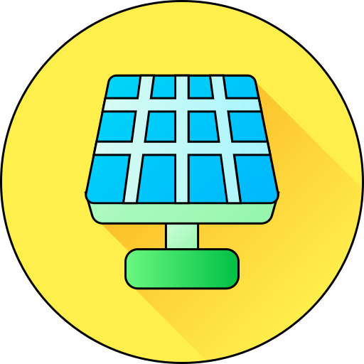 panel solar icono gratis