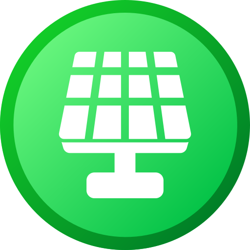 panel solar icono gratis