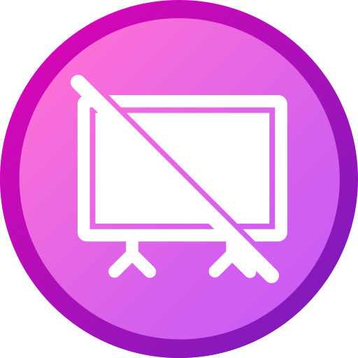 monitor de televisión icono gratis