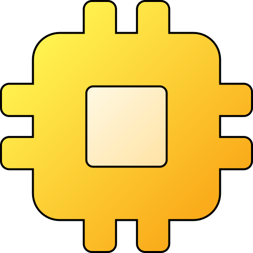 chip de computadora icono gratis