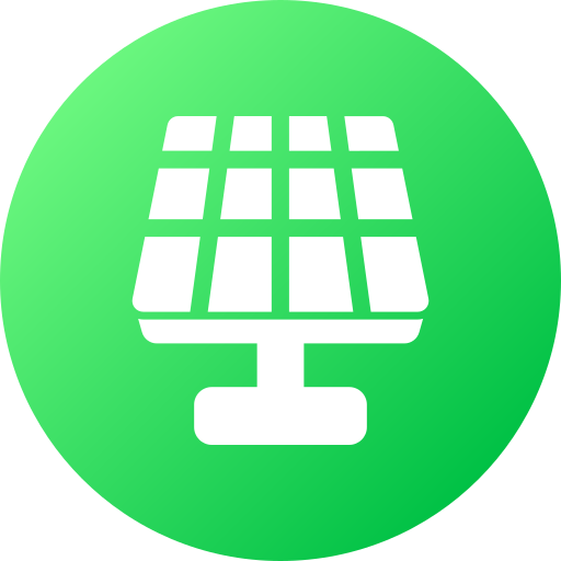 panel solar icono gratis