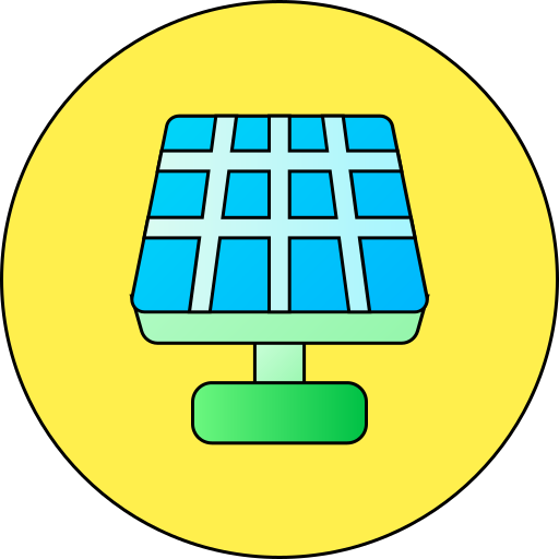 panel solar icono gratis