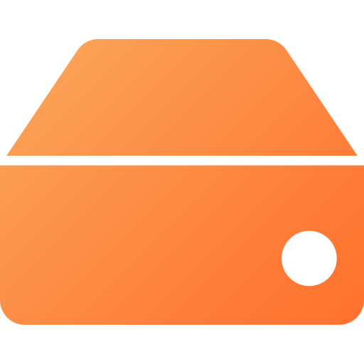 Hard drive free icon