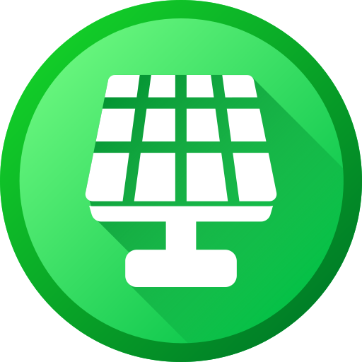 panel solar icono gratis