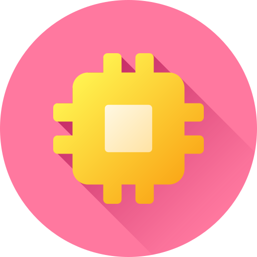 chip de computadora icono gratis