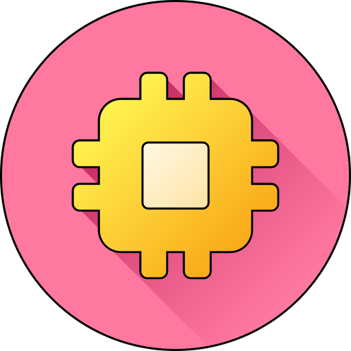 chip de computadora icono gratis