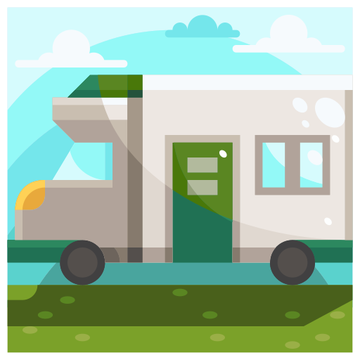 Camper van grátis ícone