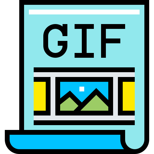 Gif icono gratis