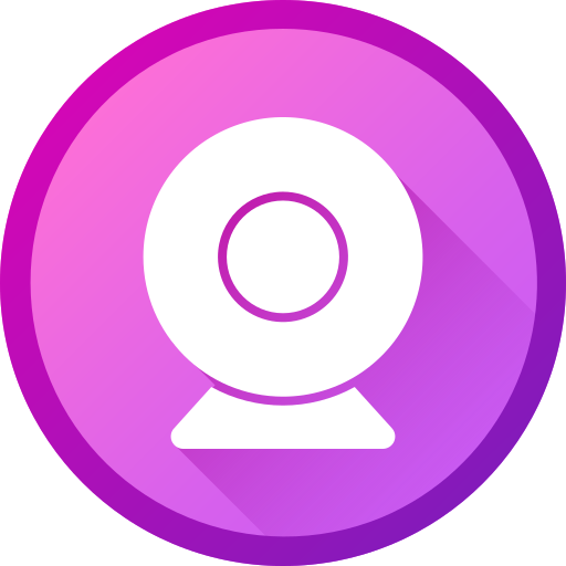 cámara web icono gratis