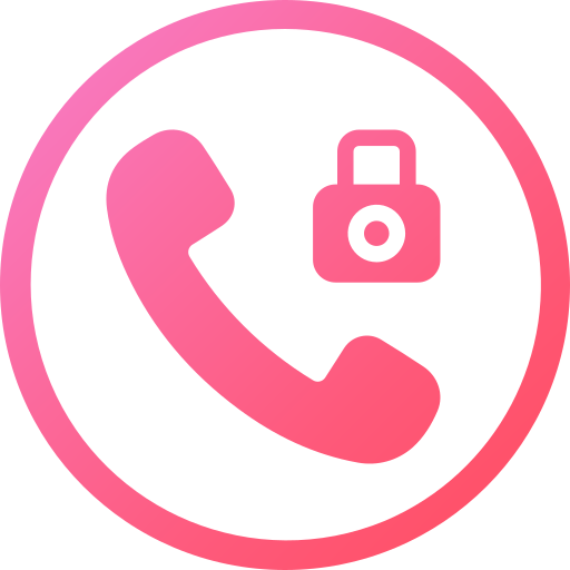 bloqueo del teléfono icono gratis