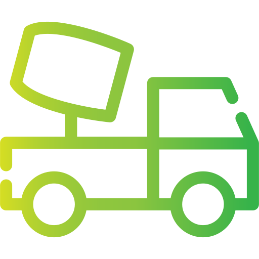 Concrete mixer free icon