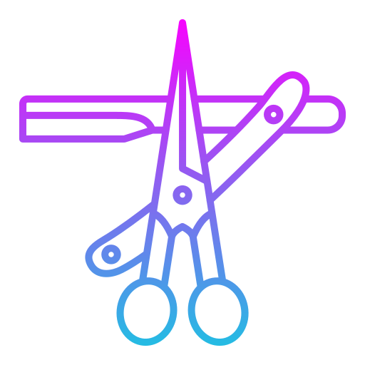 corte de pelo icono gratis