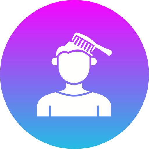 peinada icono gratis