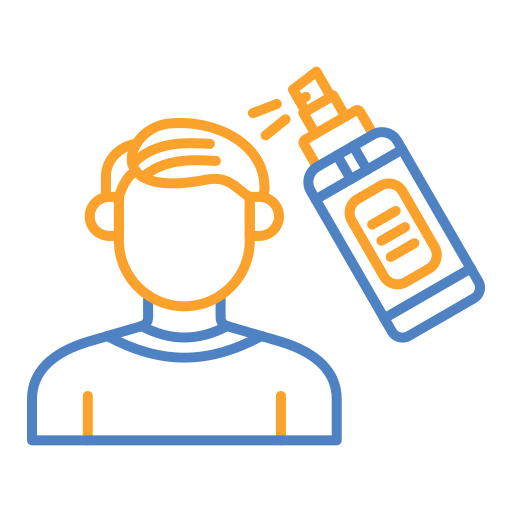 laca para el cabello icono gratis