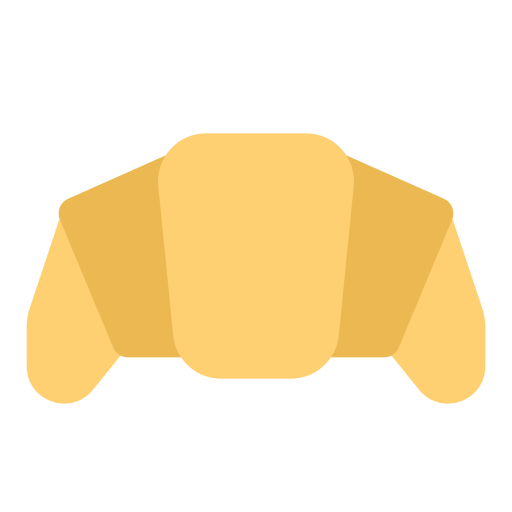 Croissant free icon
