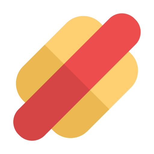 hot dog icono gratis