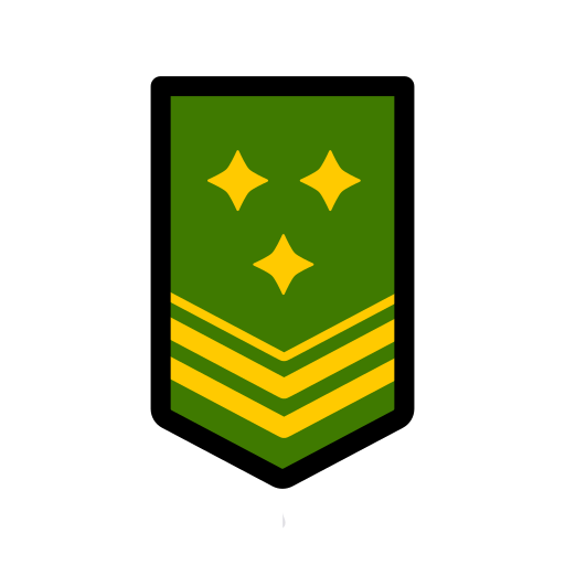 insignia militar icono gratis