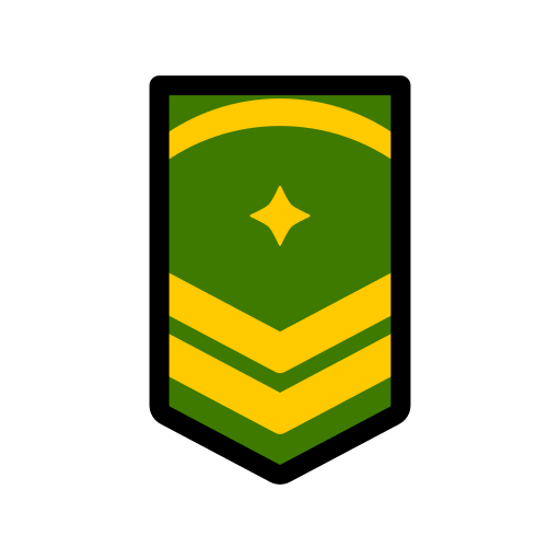 insignia militar icono gratis