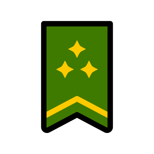 insignia militar icono gratis