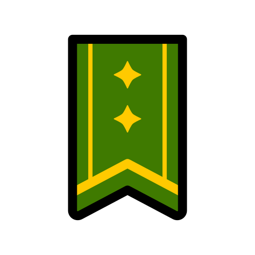 insignia militar icono gratis