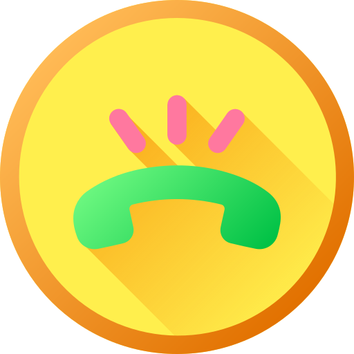 teléfono sonando icono gratis