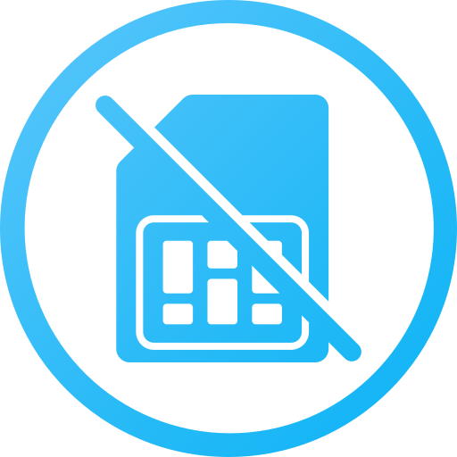 Sim card free icon
