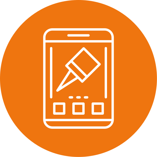 alfiler icono gratis