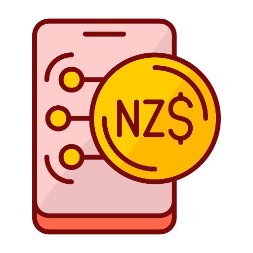 dólar neozelandês grátis ícone dólar neozelandês grátis ícone