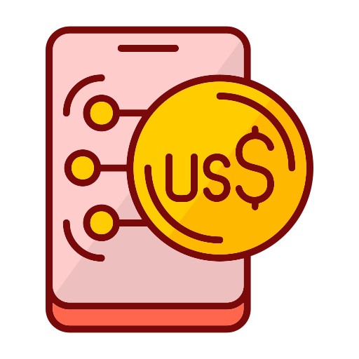 dollar Icône gratuit dollar Icône gratuit