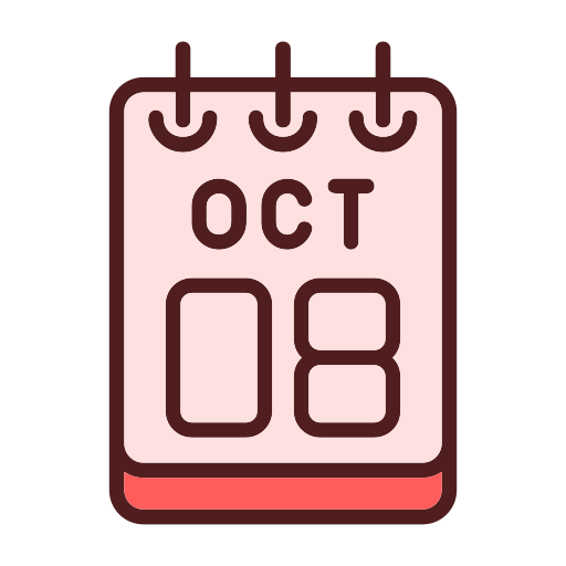 octubre icono gratis