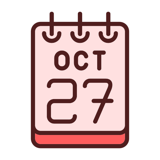 octubre icono gratis