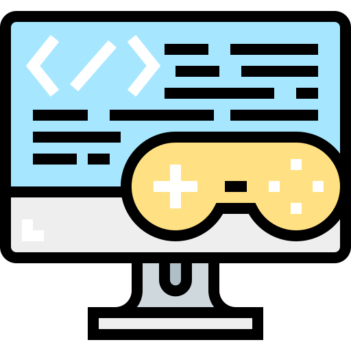 Desenvolvimento de jogos - ícones de computador grátis