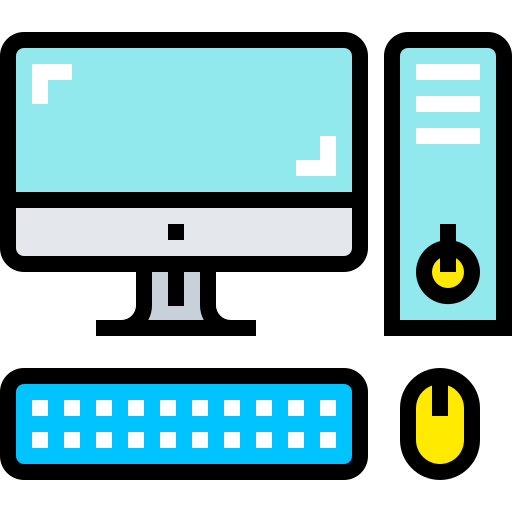 Computador desktop  grátis ícone
