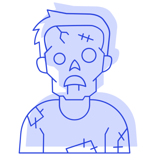 Zombie free icon Zombie free icon