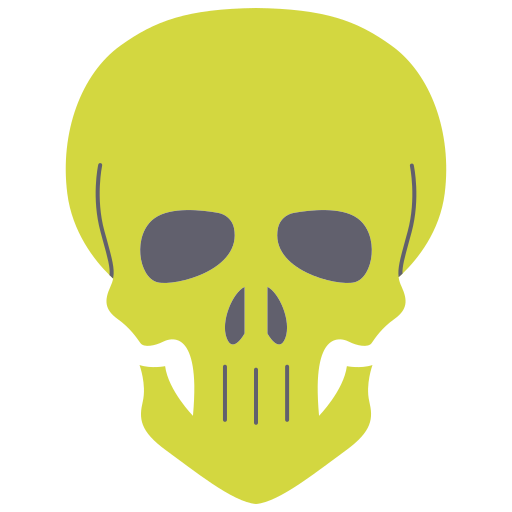 Skull free icon