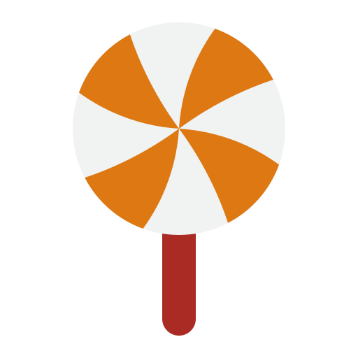 dulces de halloween icono gratis