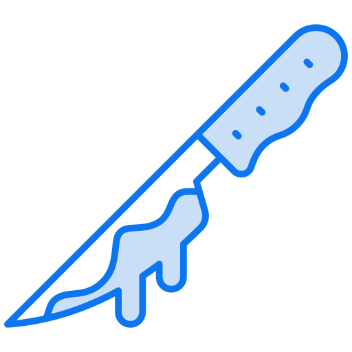 cuchillo de sangre icono gratis