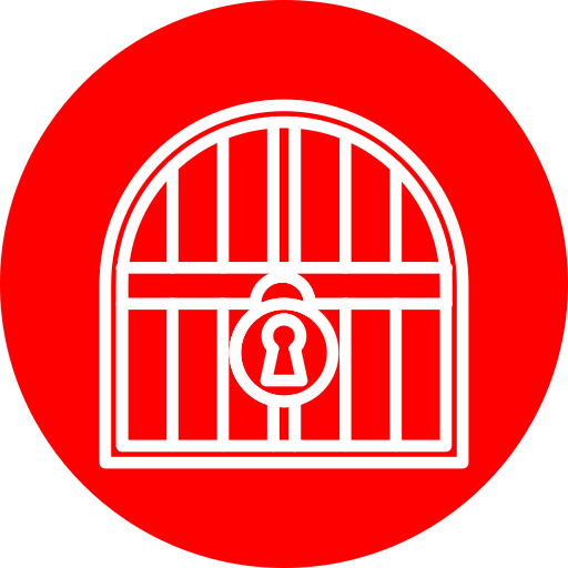fechadura da porta grátis ícone