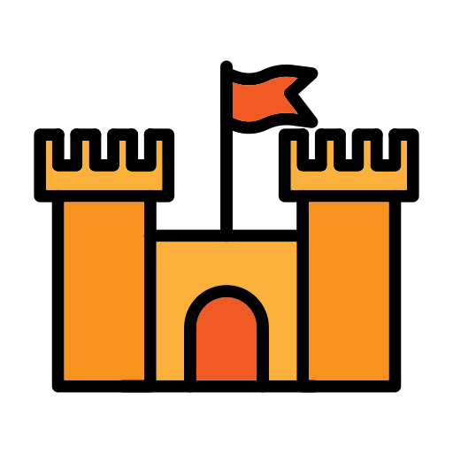 castillo icono gratis