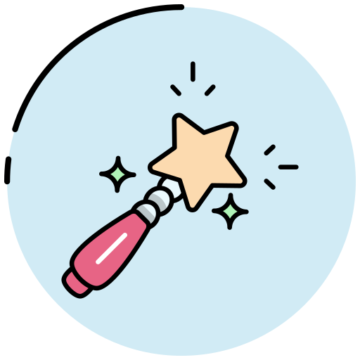Magic wand free icon Magic wand free icon
