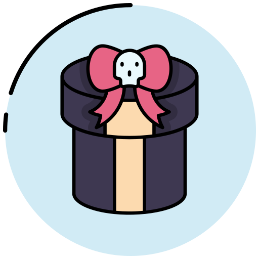 Подарок на Хеллоуин бесплатно иконка