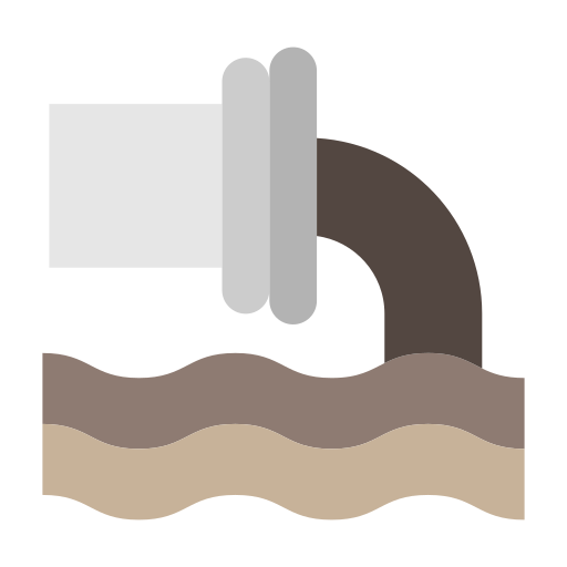 Factory waste free icon Factory waste free icon