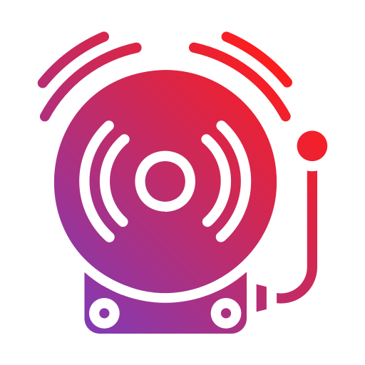 campana de la escuela icono gratis