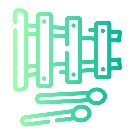 xilófono icono gratis