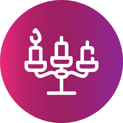 candelabro icono gratis