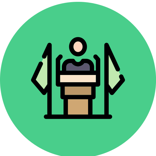 político icono gratis