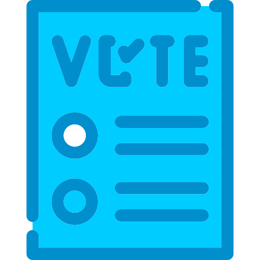 votación icono gratis