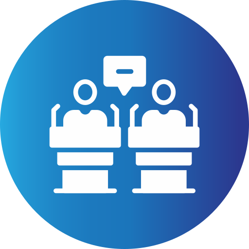 débat Icône gratuit débat Icône gratuit