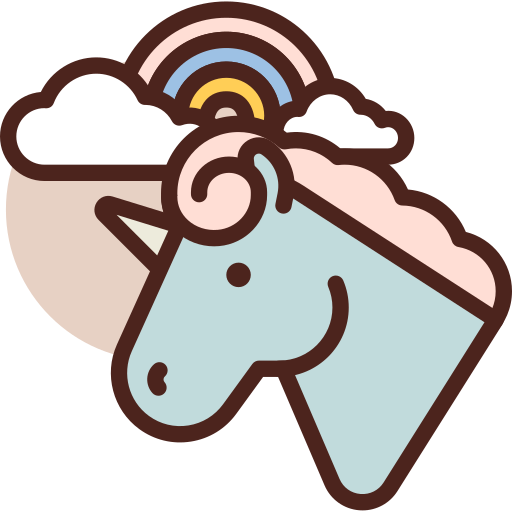 Unicornio icono gratis